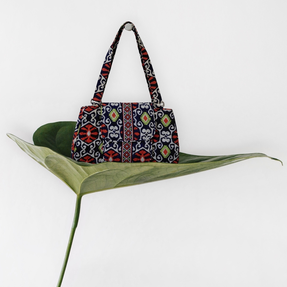 Vera Bradley Multicolor Patterned Shoulder Bag - Picture 2 of 7